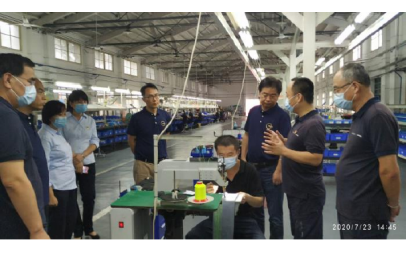 大医集团客人莅临标准股份考察交流